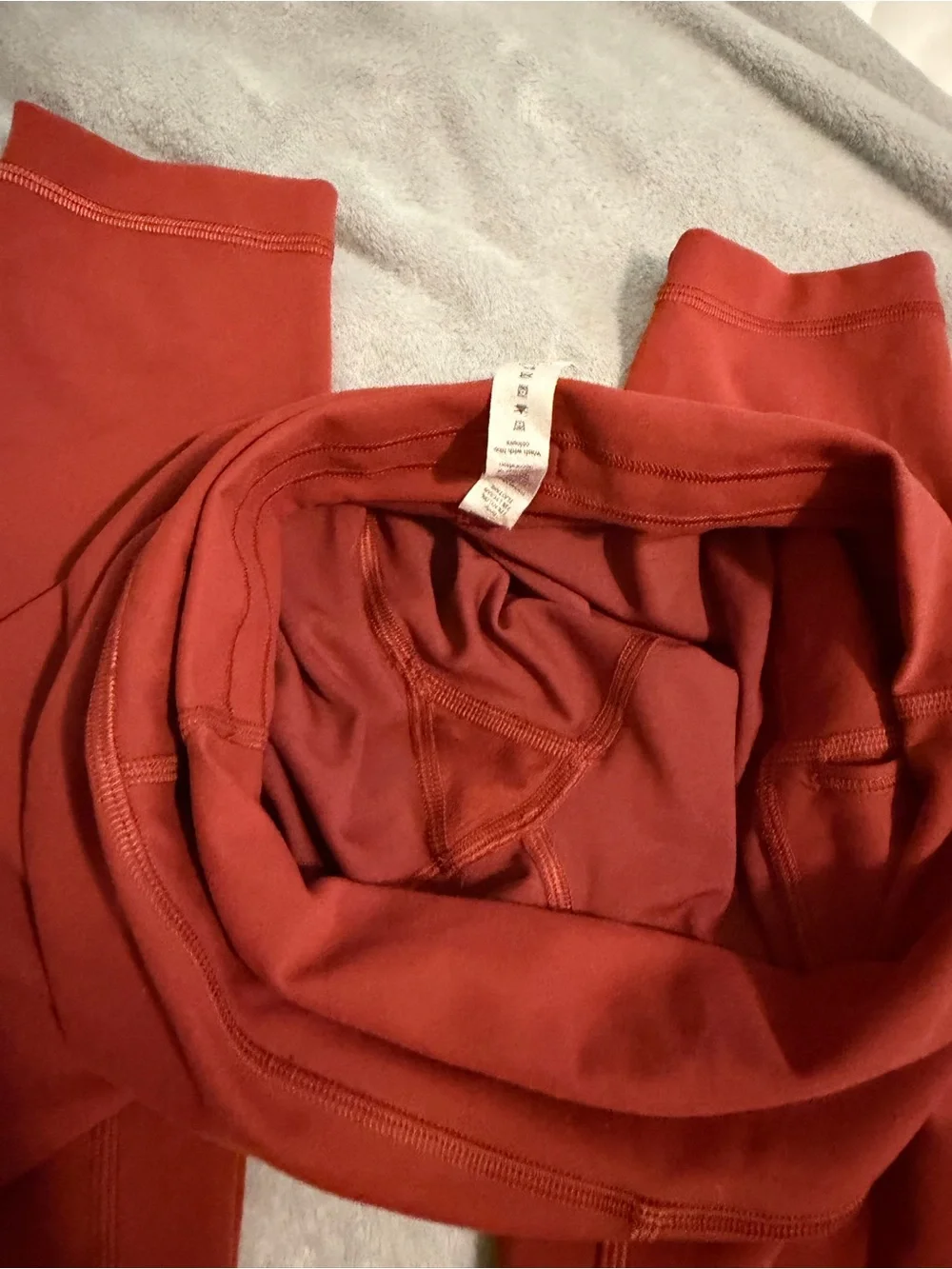 Lululemon Terra Orange/Burnt Orange  - size 6